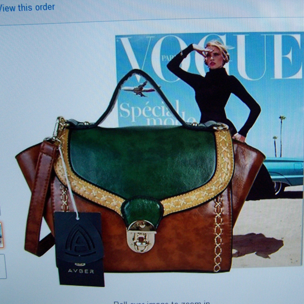 Avber England Cambridge  HandBag  Purse New reg125